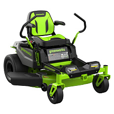 Greenworks GC82ZT107 82V (107 см) - райдер с нулевым радиусом разворота бесщеточный аккумуляторный с 6хАКБ 5 Ач + 3хЗУ G82C2