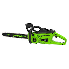 Цепная пила аккумуляторная Greenworks GD40CS20XK4 40V, 40см, бесщеточная, c АКБ 4 Ач + ЗУ