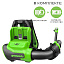 Воздуходувка аккумуляторная ранцевая Greenworks GD40BPG2 40V (281 км/ч) бесщеточная с АКБ 5 Ач + ЗУ 5А быстрое