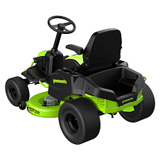 Greenworks GC82LT107 82V (107 см) - трактор садовый бесщеточный аккумуляторный с 6хАКБ 5 Ач + ЗУ GС82СР600