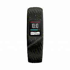 часы Garmin Vivofit 4 черный с блестками стандартного размера