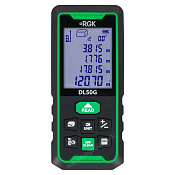 RGK DL50G - лазерный дальномер с зеленым лучом