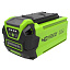 Greenworks GD40SS2, 40V с АКБ 2 А.ч. с USB + ЗУ 5А быстрое