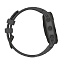 Часы для бега Garmin Fenix 6 Pro Solar черный с серым ремешком