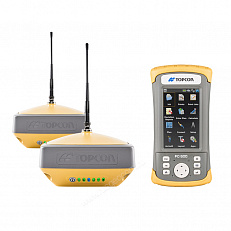 Комплект двух приемников Topcon Hiper VR UHF/GSM и контроллера FC-500